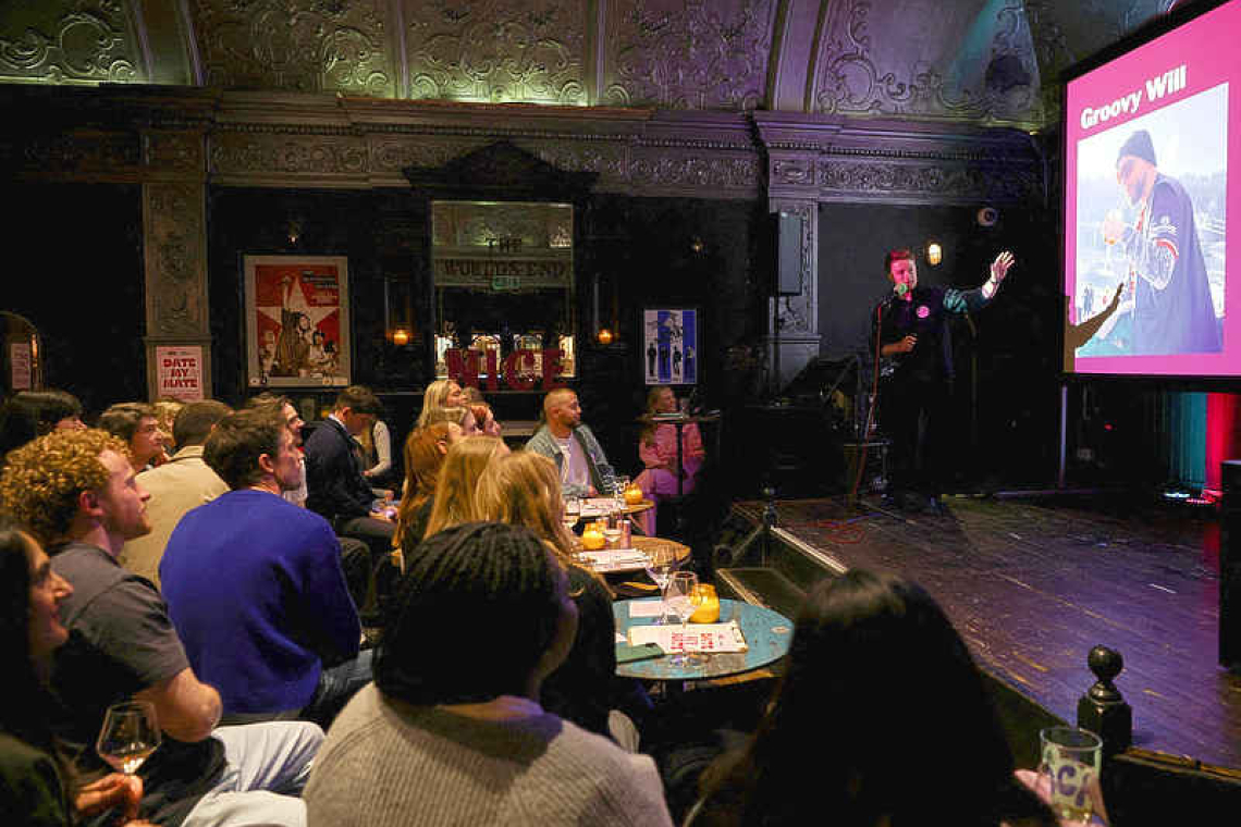 In London's pubs, love gets a PowerPoint makeover